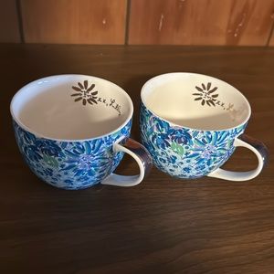 Lily Pulitzer mugs